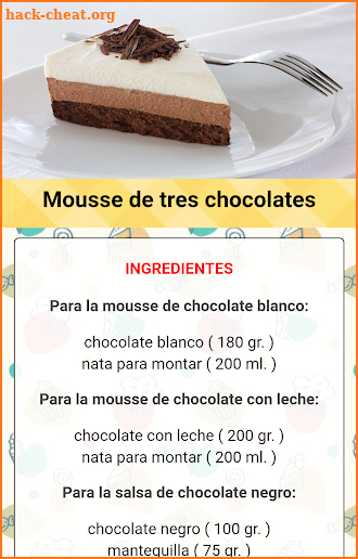 Postres Caseros Fáciles screenshot