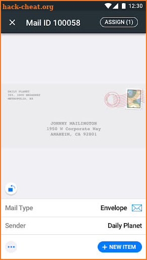 PostScan Mail Operator screenshot