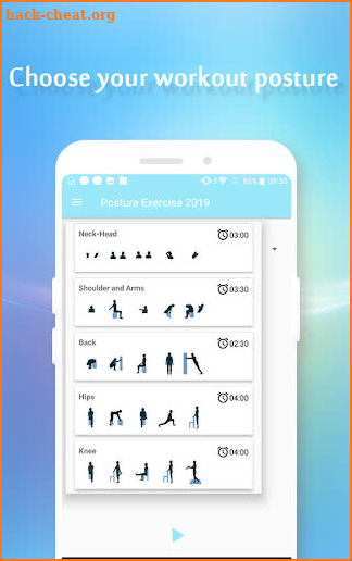 Posture Exercise 2019 screenshot