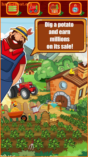 Potato Baron - Tap Tap Idle Tycoon screenshot