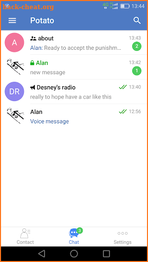 potato-chat screenshot