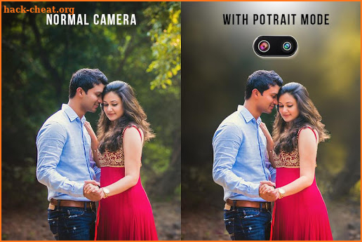 Potrait Mode Camera screenshot