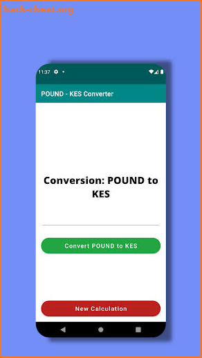 Pound to Kes Converter screenshot