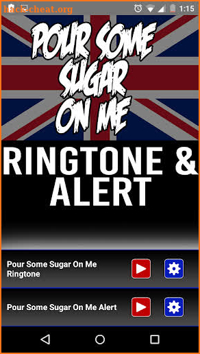 Pour Some Sugar on Me Ringtone screenshot