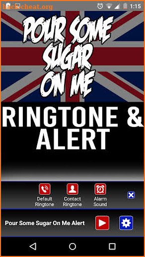 Pour Some Sugar on Me Ringtone screenshot