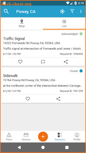 Poway CityApp screenshot