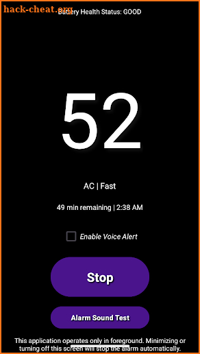 Power Alarm screenshot