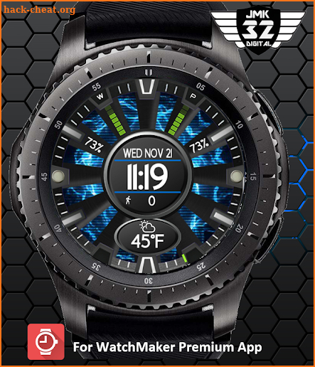 POWER CORE 4 Animated Watchface for WatchMaker screenshot