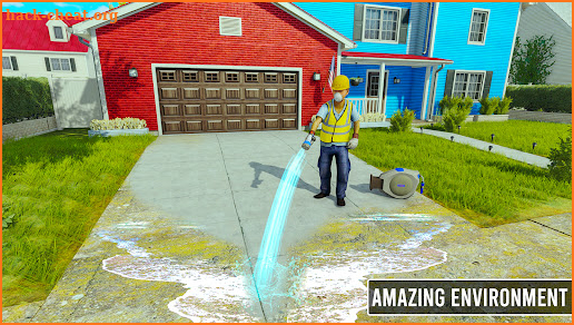 Power Gun Washing 3D screenshot