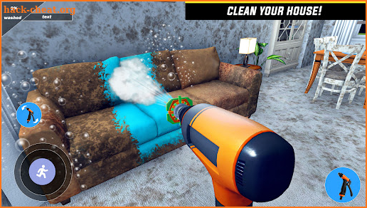 Power Gun Washing Simulator 3D screenshot