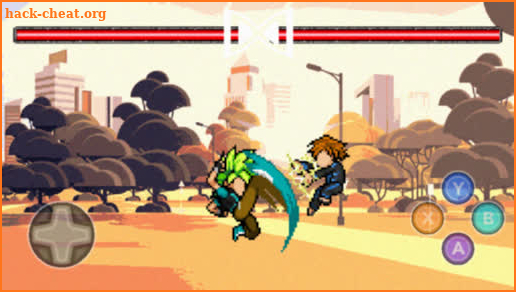 Power of Super Blue Warriors - Universe Fighting screenshot