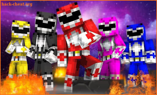 Power Rangers Mod for Minecraft PE screenshot