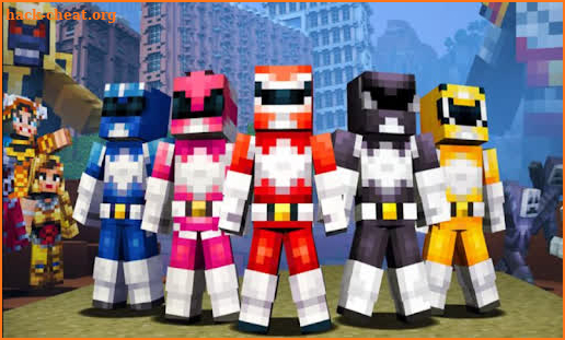 Power Rangers Mod for Minecraft PE screenshot