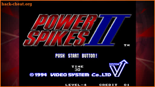 POWER SPIKES II ACA NEOGEO screenshot