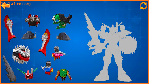 Power Super Rangers Fury Hero Dino Robo Magic Drag screenshot