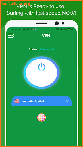 Power VPN Borwser - Fast & Free VPN Proxy Server screenshot