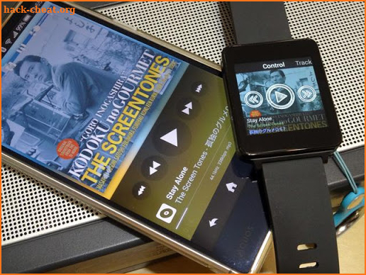 Poweramp Remote 4 Android Wear screenshot