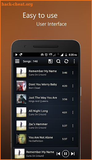 PowerAudio Free - Music Player | Audio Player screenshot