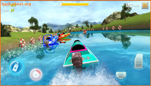 Powerboat Race 3D screenshot