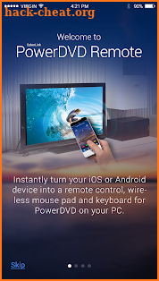 PowerDVD Remote FREE screenshot