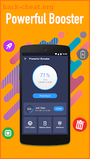 Powerful Booster - Junk Cleaner & Antivirus screenshot