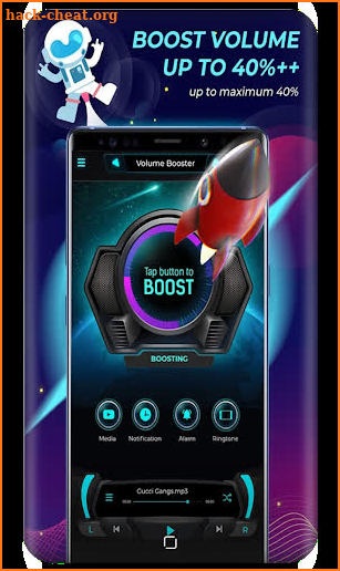 Powerful Volume Booster - Loud Sound Speaker screenshot