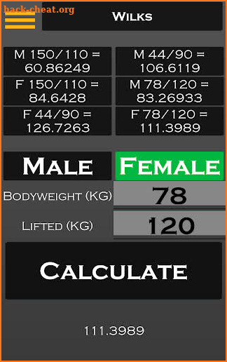 Powerlifting App screenshot