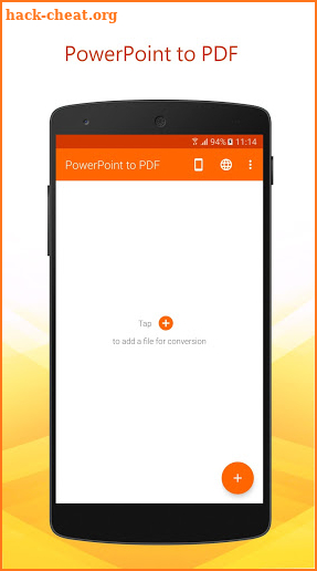 PowerPoint to PDF screenshot