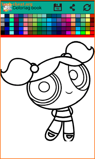 Powerpuff Girls Coloring by fans screenshot