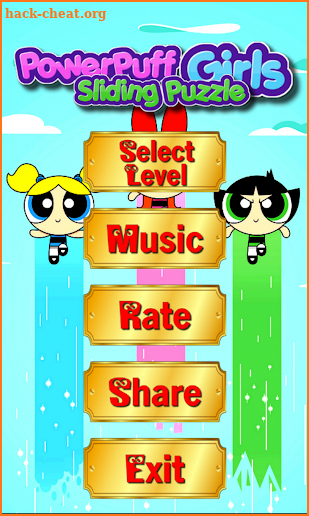 PowerPuff Girls Sliding Puzzle slide Game For Kids screenshot