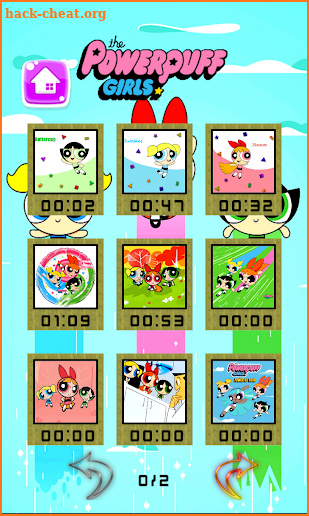 PowerPuff Girls Sliding Puzzle slide Game For Kids screenshot