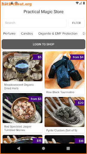 Practical Magic Store screenshot