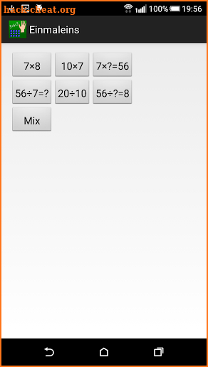 practice multiplication tables to 100 screenshot