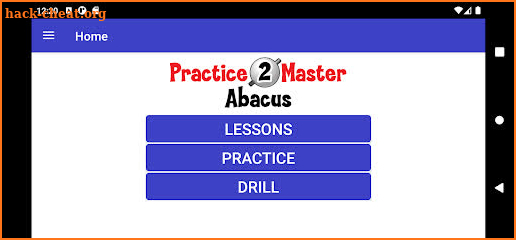 Practice2Master Abacus screenshot