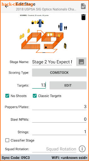 PractiScore screenshot