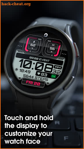 PRADO 01 Digital Watch Face screenshot