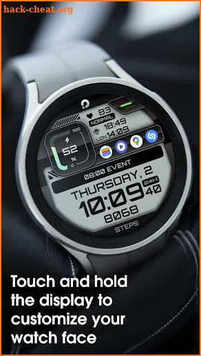 PRADO 03 Digital Watch Face screenshot