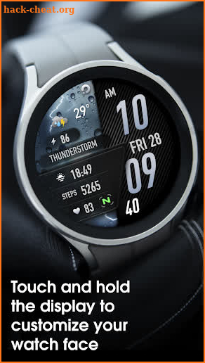 PRADO 23 Weather Watch Face screenshot