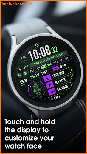 PRADO 33 Digital Watch Face screenshot