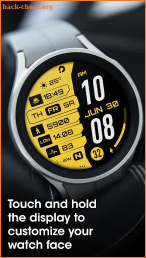 PRADO 39 Digital Watch Face screenshot