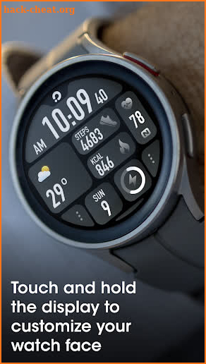 PRADO 40 Digital Watch Face screenshot