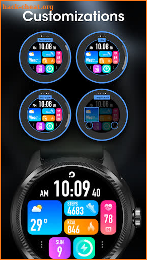 PRADO 40 Digital Watch Face screenshot