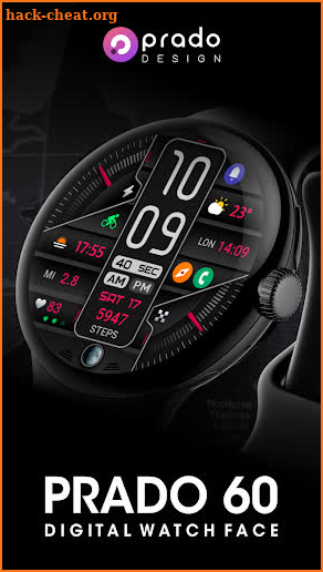 PRADO 60 Digital Watch Face screenshot