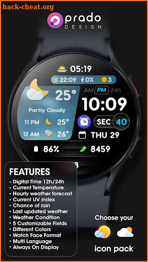 PRADO 81 Weather Forecast screenshot