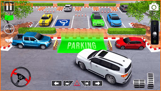 Prado Car Parking Game 3D screenshot