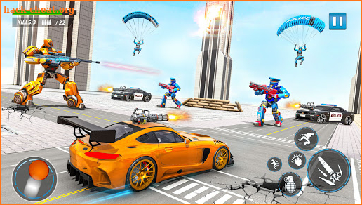 Prado Robot Car Game – Prison Escape Robot Game screenshot