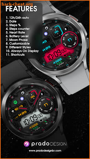 PRADO X101 - Hybrid Watch Face screenshot