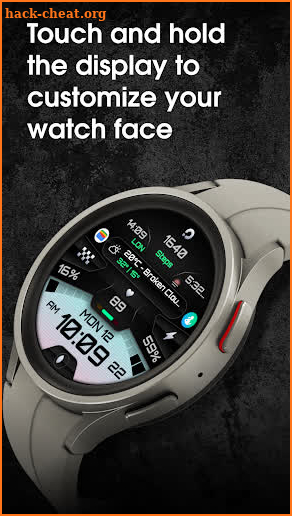 PRADO X151 Digital Watch Face screenshot