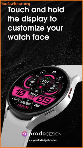 PRADO X74 - Digital Watch Face screenshot