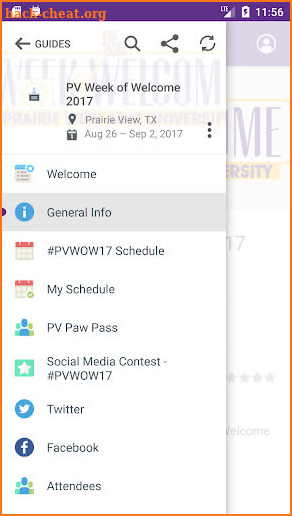 Prairie View A&M University screenshot